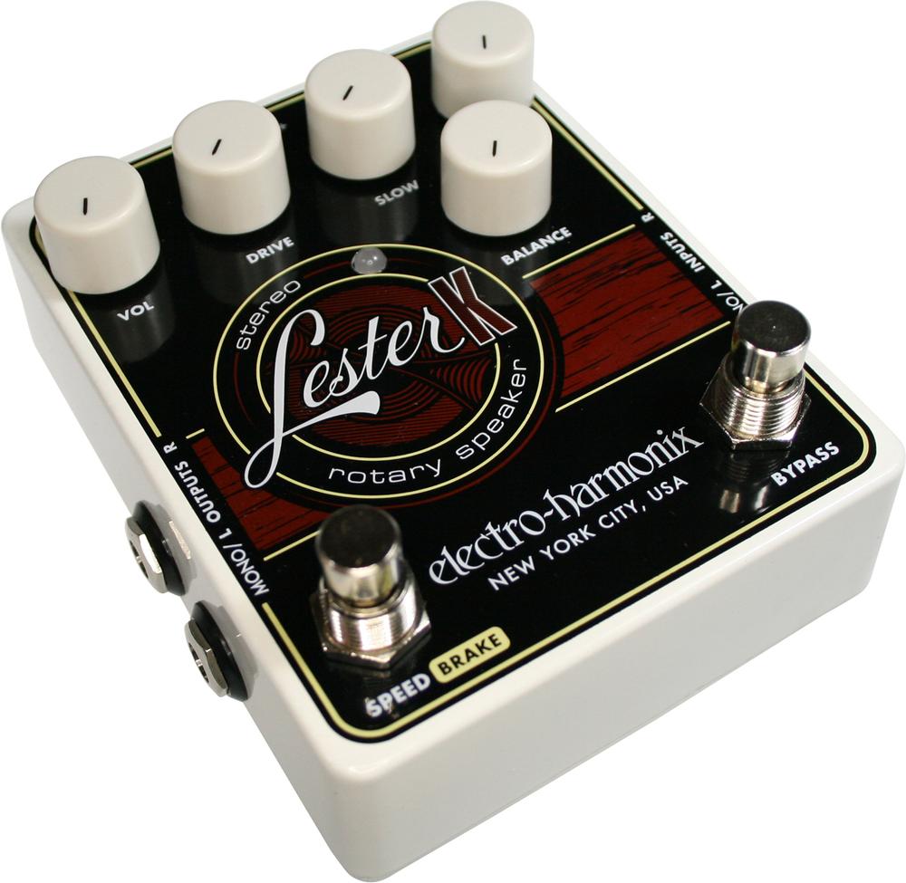 Electro-Harmonix Lester-K Rotary Speaker-Emulator Pedal 