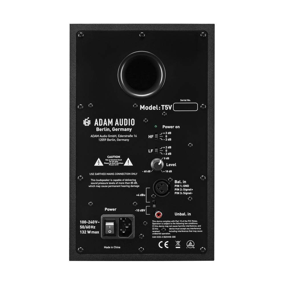 Adam Audio T5V Studio monitor active 2-way (piece) 