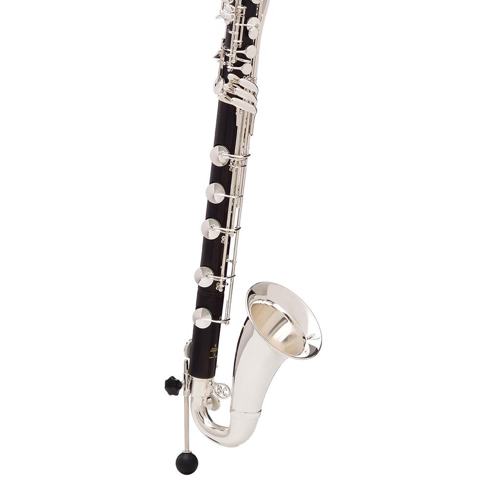 Buffet Crampon Bass Prestige Clarinet Sib, Sib descendant à l’Ut, 24 clés, argenté - en étui 