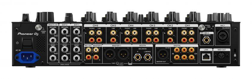 6-channel professional DJ mixer