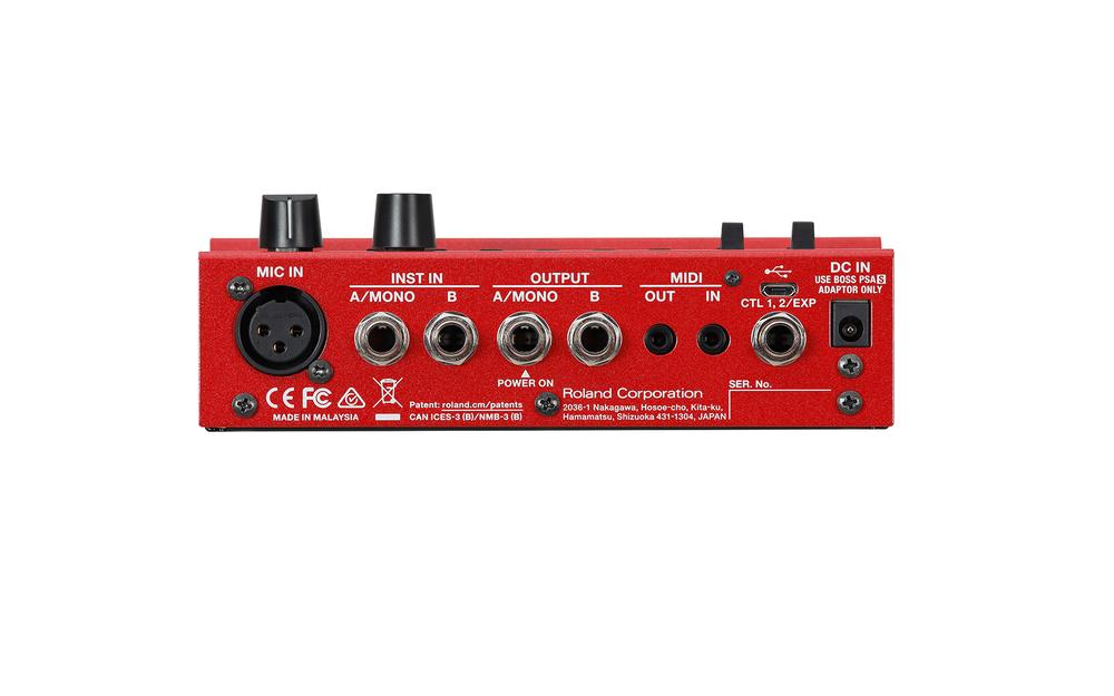 Advanced Twin Pedal, Dual Track Looper, 13 hrs stereo recording time 