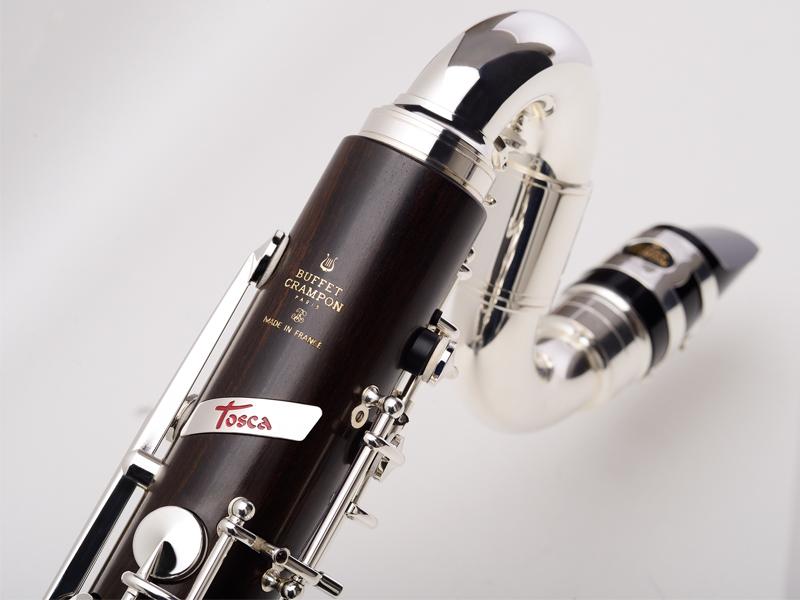 Buffet Crampon Tosca Bass Clarinet Sib descendant à l'Ut, 24 clés, argenté - en étui 