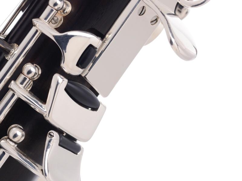 Buffet Crampon Tosca Bass Clarinet Sib descendant à l'Ut, 24 clés, argenté - en étui 