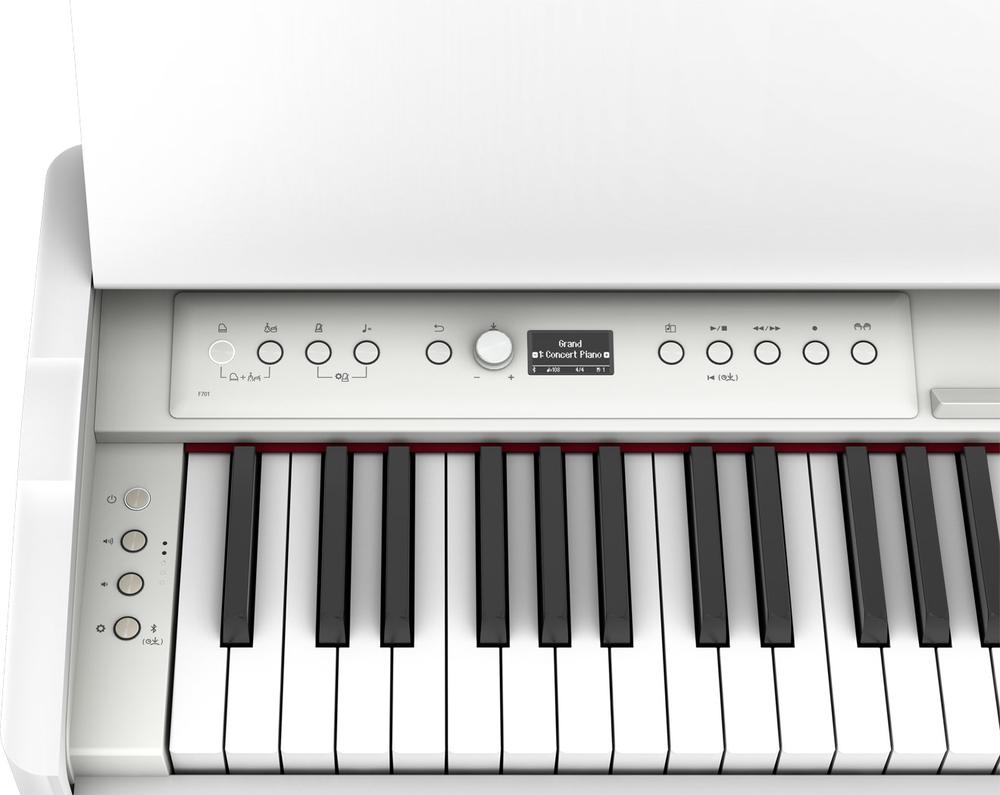 SuperNATURAL Streamlined Piano for the modern home # White