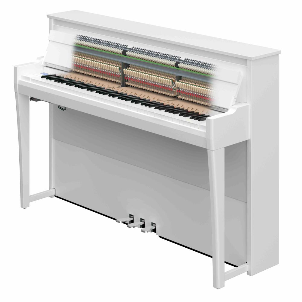 New Digital Avant Grand Hybrid Piano - White Polish ( including free premium delivery and set-up service )