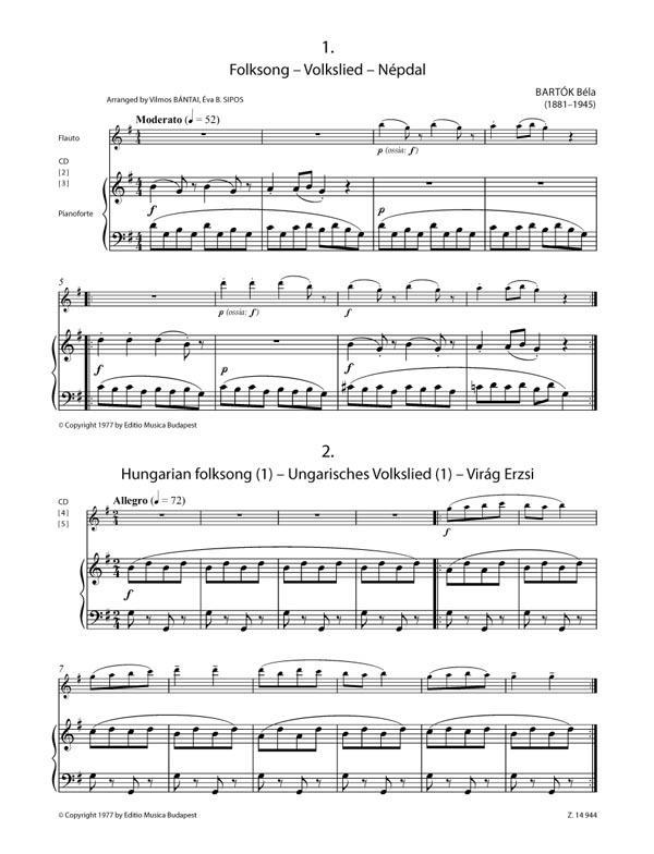 13 Easy Pieces for Flute and Piano