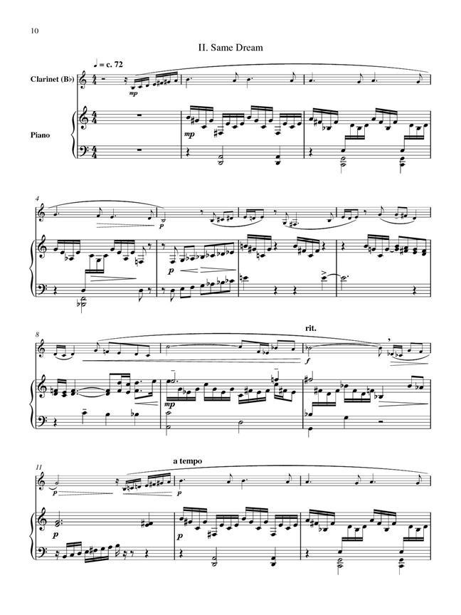 Sonata No. 3 For Clarinet and Piano