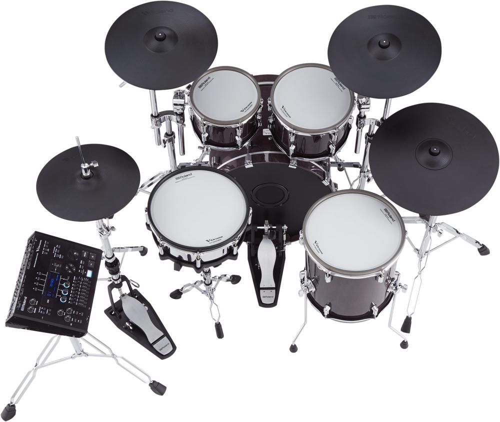 5-piece Flagship VAD Drum Shell Kit - Gloss Ebony 