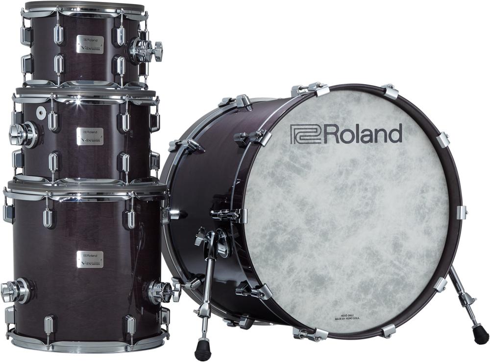 5-piece Flagship VAD Drum Shell Kit - Gloss Ebony 