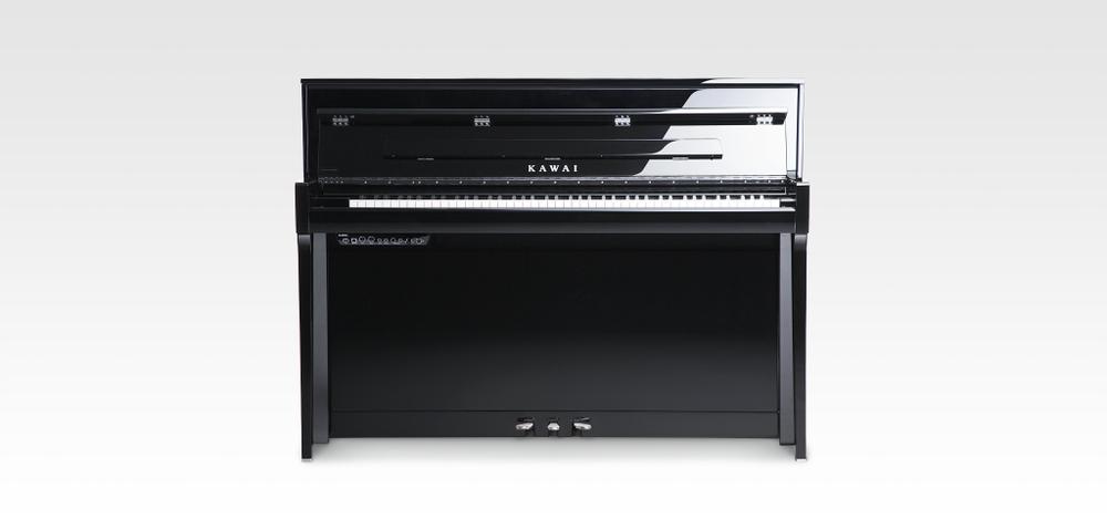 NOVUS NV5S High-End Hybrid Digital Piano #polished black  ( included VIP Service )