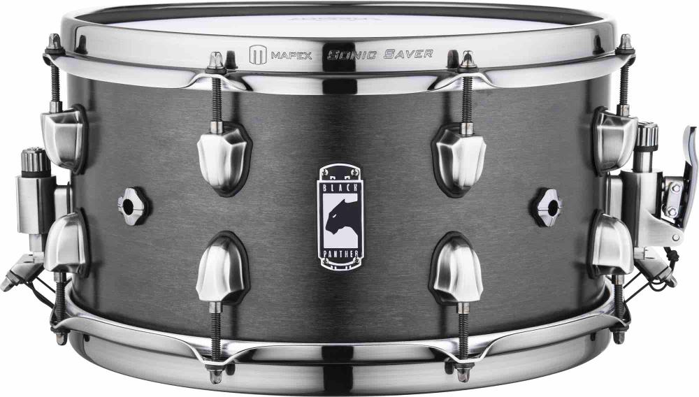 Black Panther Snare Drum, 13x7, Hydro, Satin Black