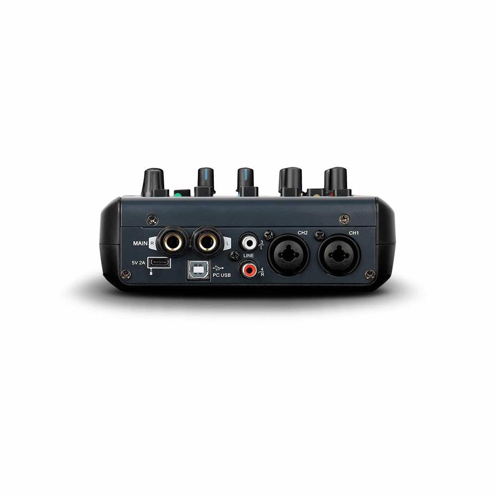 Ultra Compact Digital Stereo Mixer with Bluetooth and USB