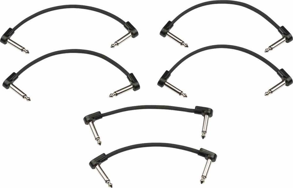 Fender® Blockchain Patch Cable Kit, Black, Extra Small 