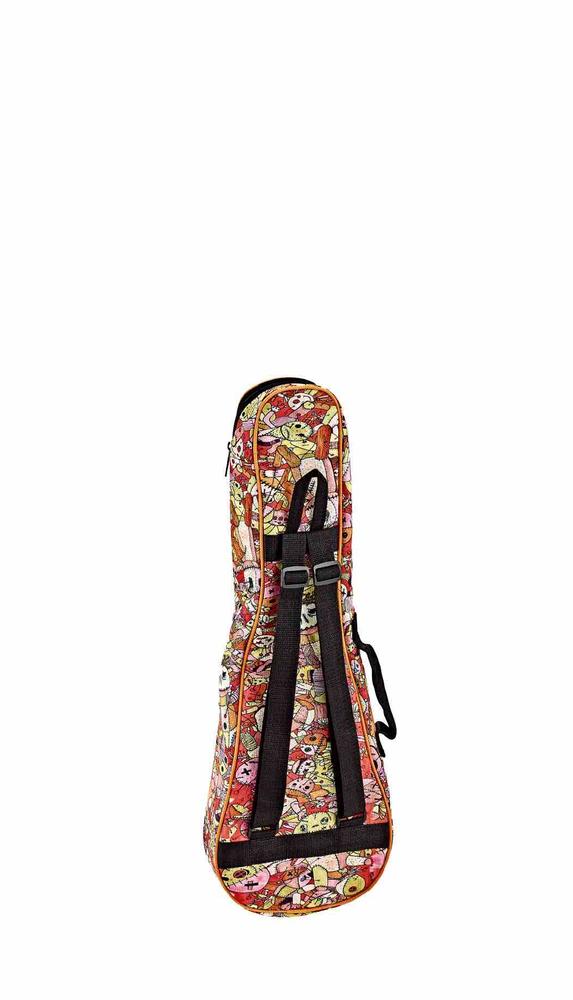 Keiki® Designer Gigbag Concert Ukulele Voodoo Puppet