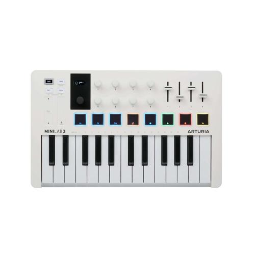 MiniLab 3 Midi Controller - White