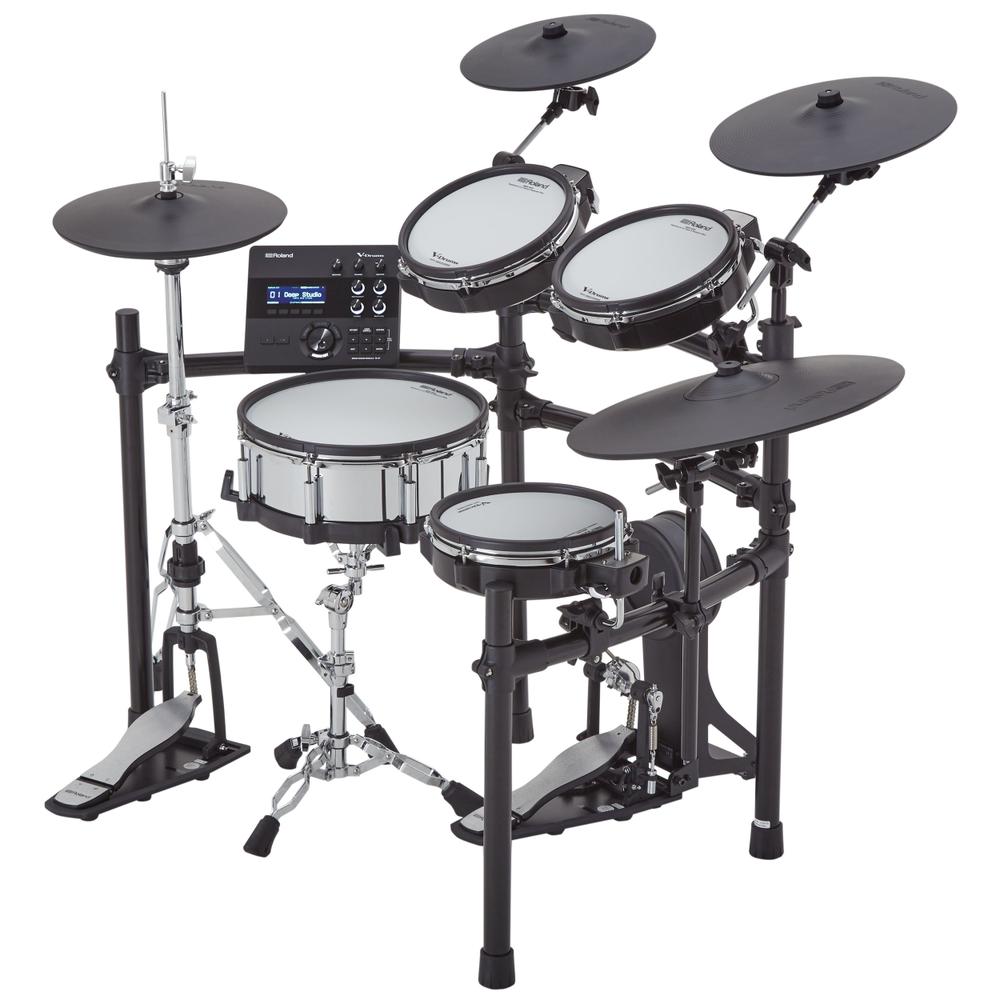  five-pad electronic drum kit plus Crash, Ride, and hi-hat VH-14-D cymbals with pedal controll incl. MDS-STD2 Drum Stand 