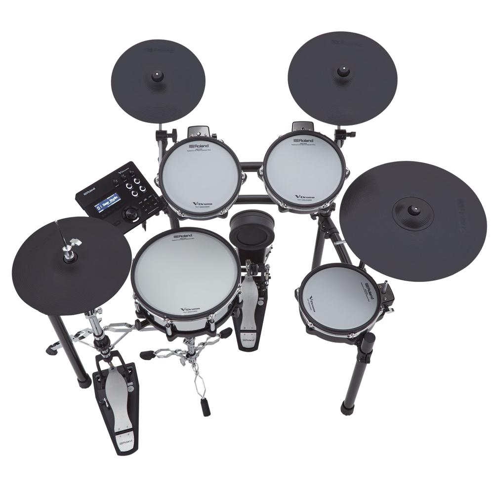  five-pad electronic drum kit plus Crash, Ride, and hi-hat VH-14-D cymbals with pedal controll incl. MDS-STD2 Drum Stand 