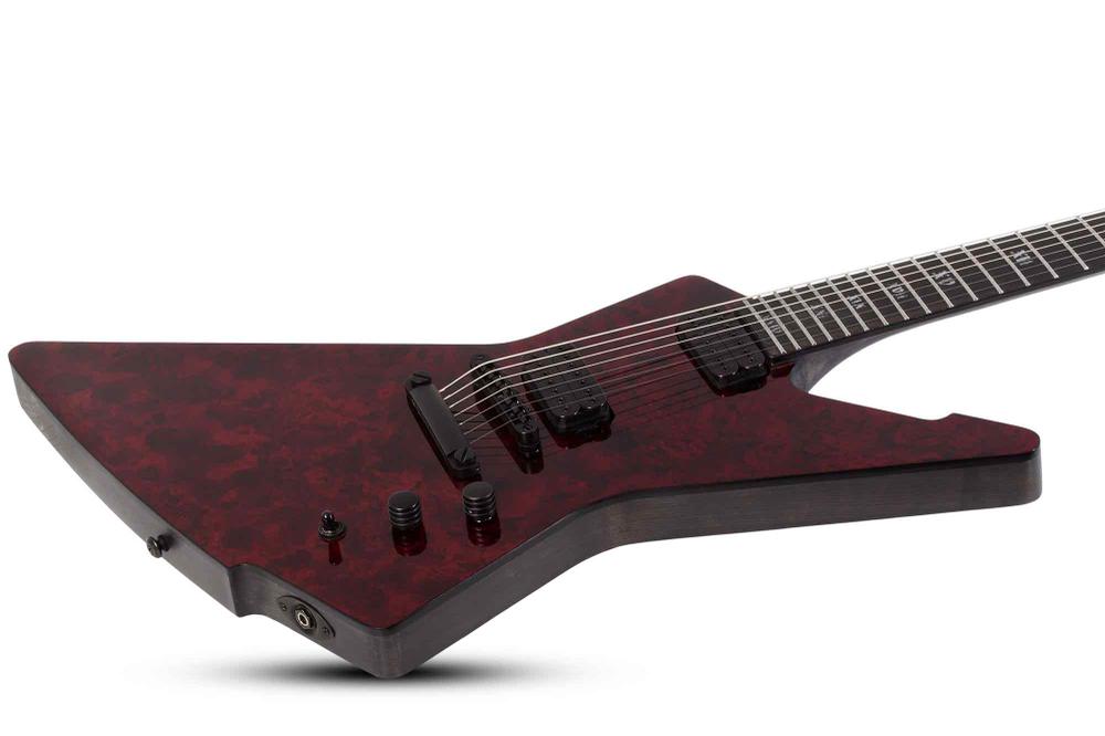 Electric guitar, Apocalypse E-7, 7-string, Red Reign 