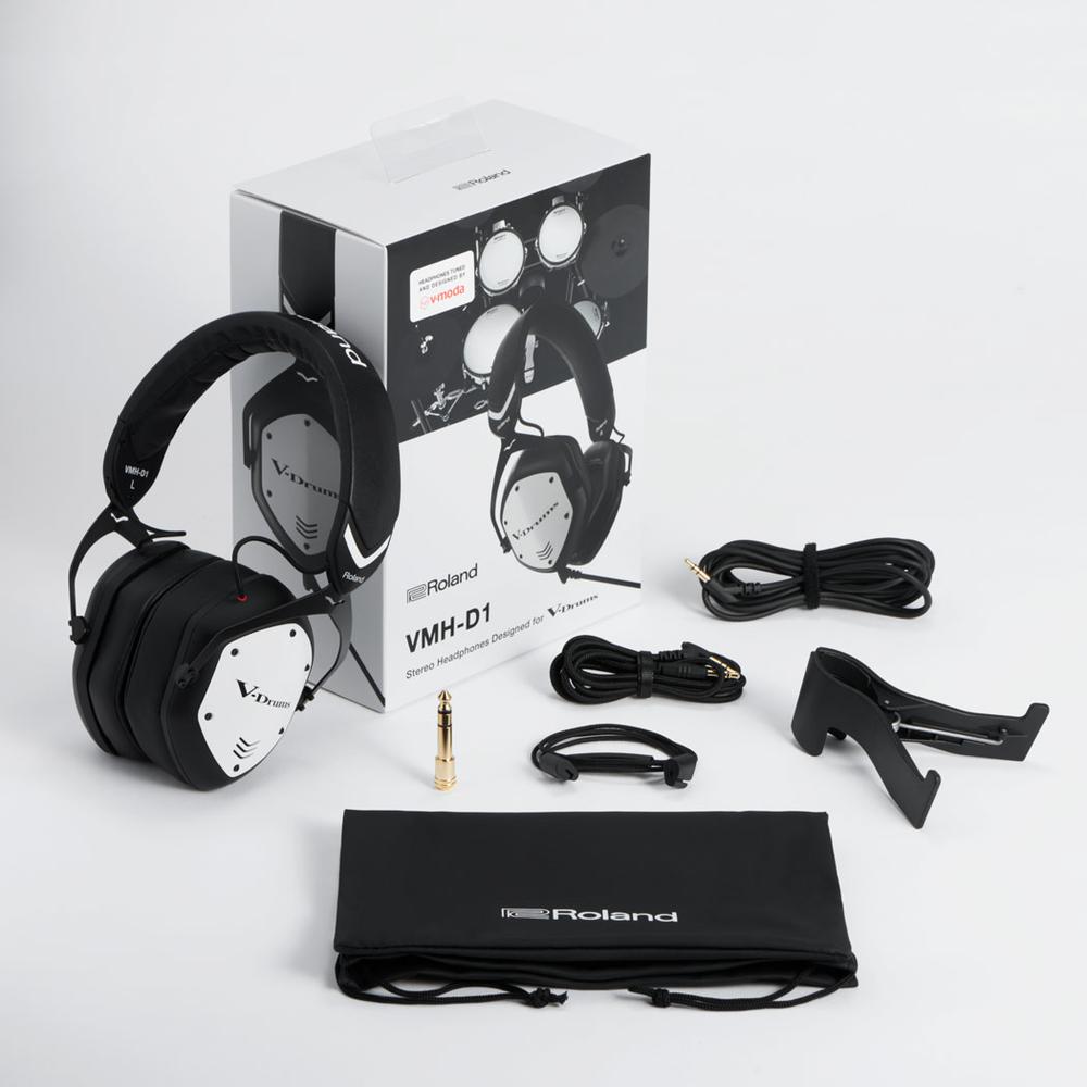 Premium headphones designed for use with V-Drums and all electronic drum kits