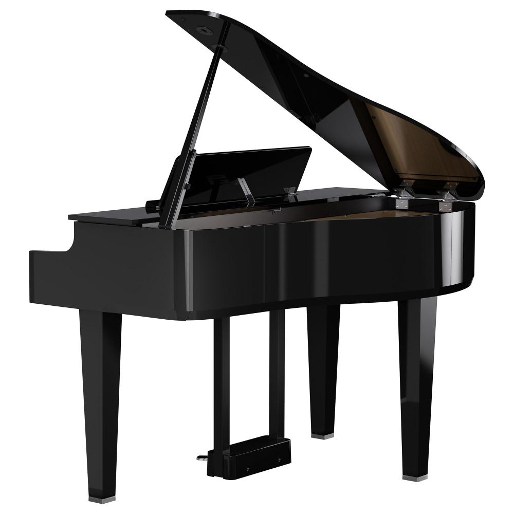 Digital Baby Grand Piano # Polish Black