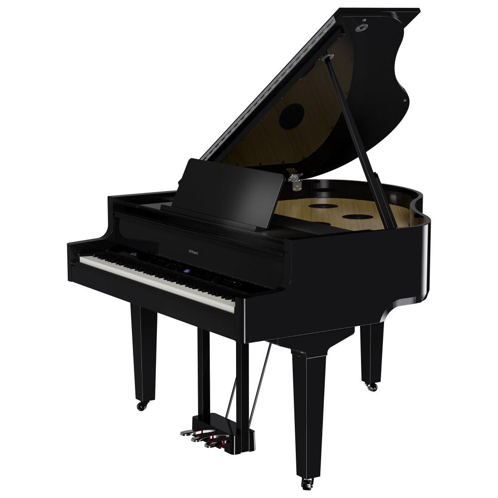 Ultimate Digital Premium Grand Piano # Polish Black(with auto moving keys)