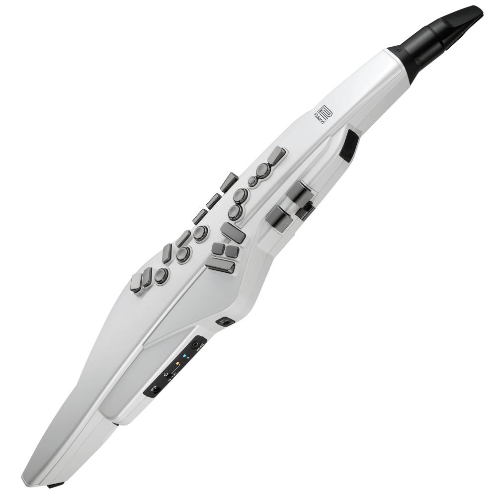 Compact and streamlined Aerophone - pearl white