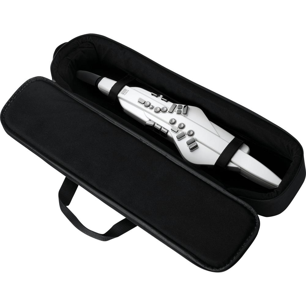 Compact and streamlined Aerophone - pearl white