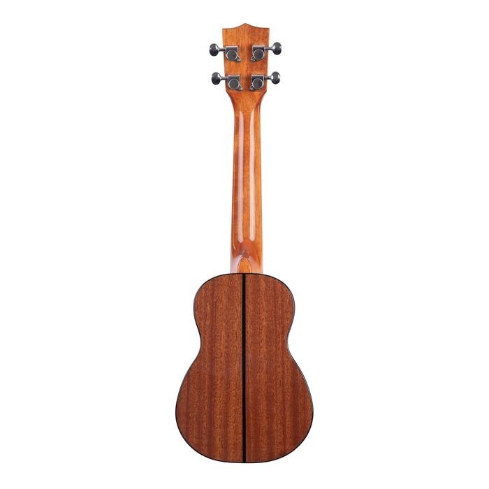 Soprano Ukelele Solid Spruce Top Gloss Soprano Long w/Bag 