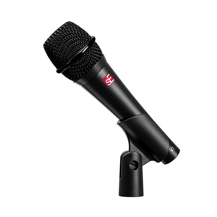 V7 Premium Dynamic Vocal Mic - Black