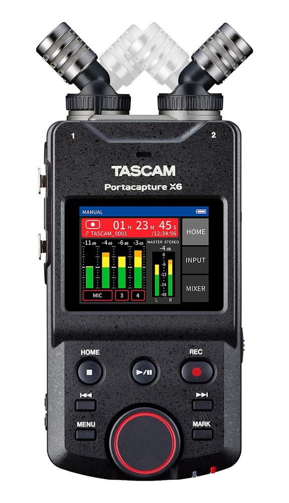 High-Resolution Multi-Track Handheld Recorder