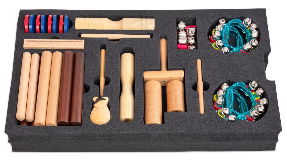 Betzold Musik Large rhythmic box with inserts