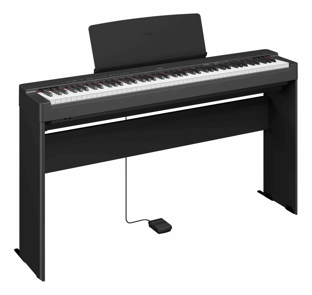 Compact advanced portable piano P-225 - Black