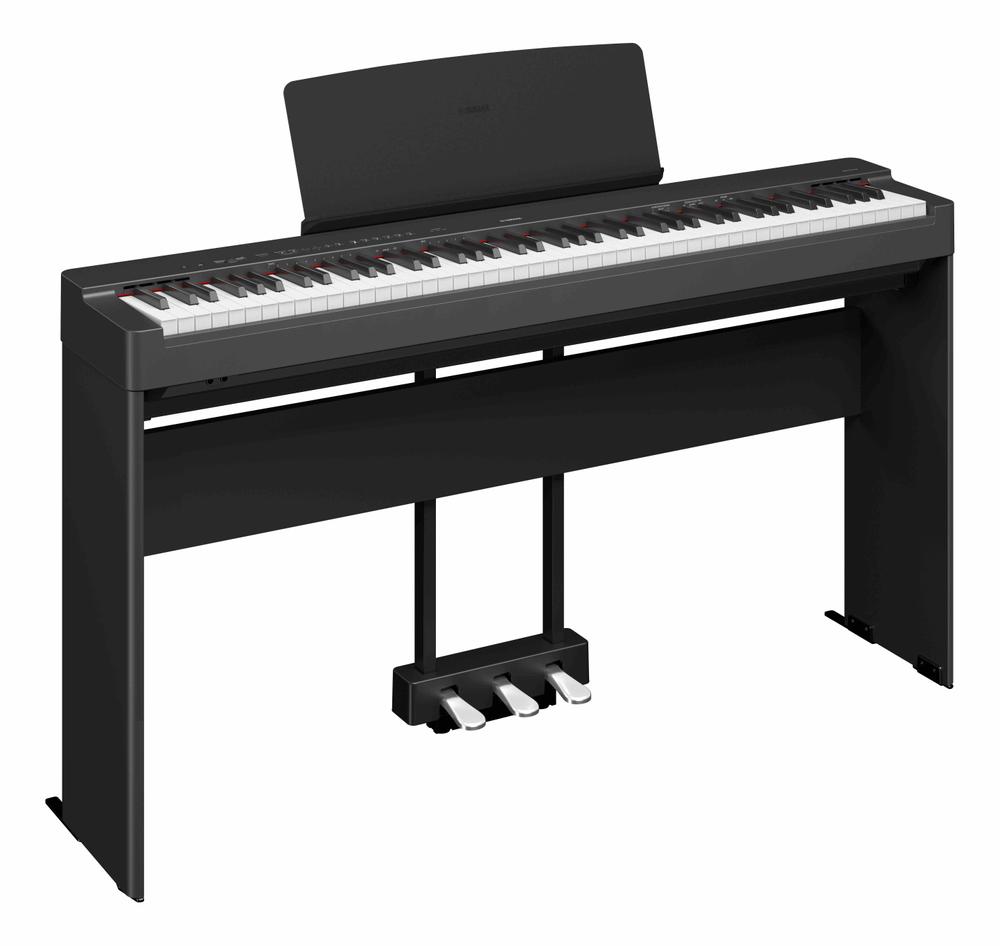 Compact advanced portable piano P-225 - Black