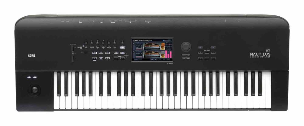 Digital Synthesizer NAUTILUS, 61 keys, 9 Sound-Engines with Aftertouch 