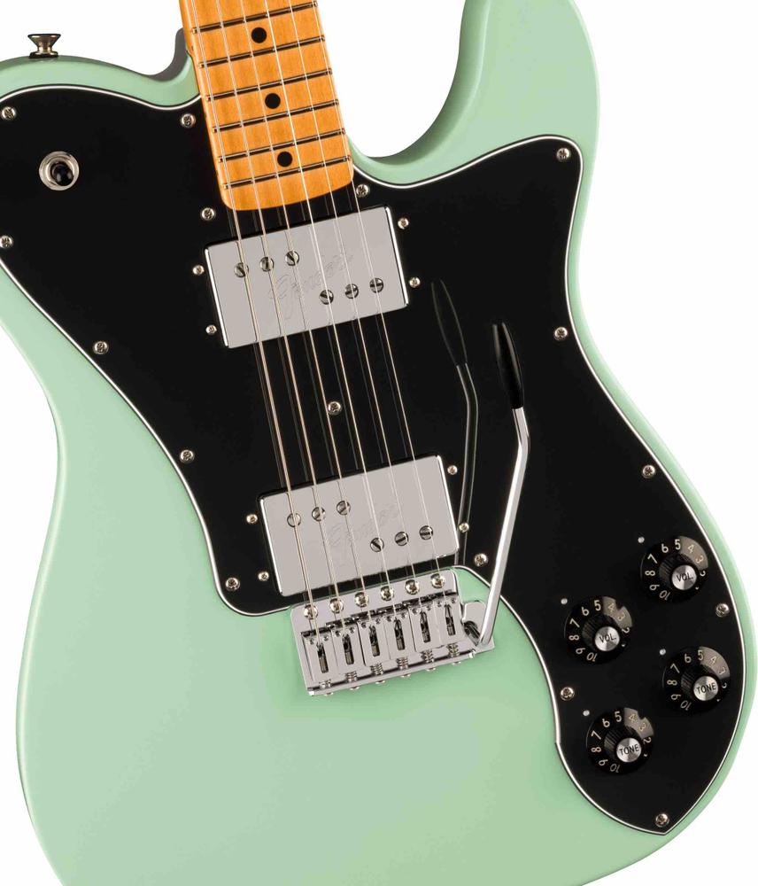 Vintera® II '70s Telecaster® Deluxe with Tremolo, Maple Fingerboard, Surf Green 