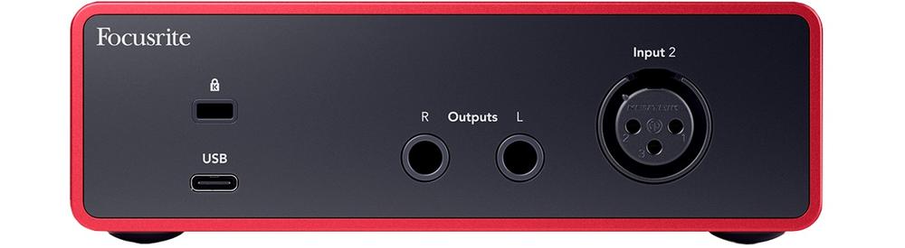 Scarlett Gen4 - Scarlett Solo 4th Gen - 2 in / 2 out - USB-C