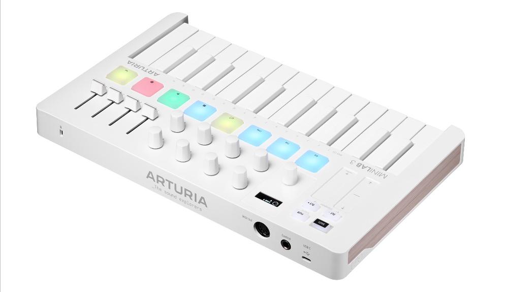 MiniLab 3 Midi Controller - Alpine White - limited edition 