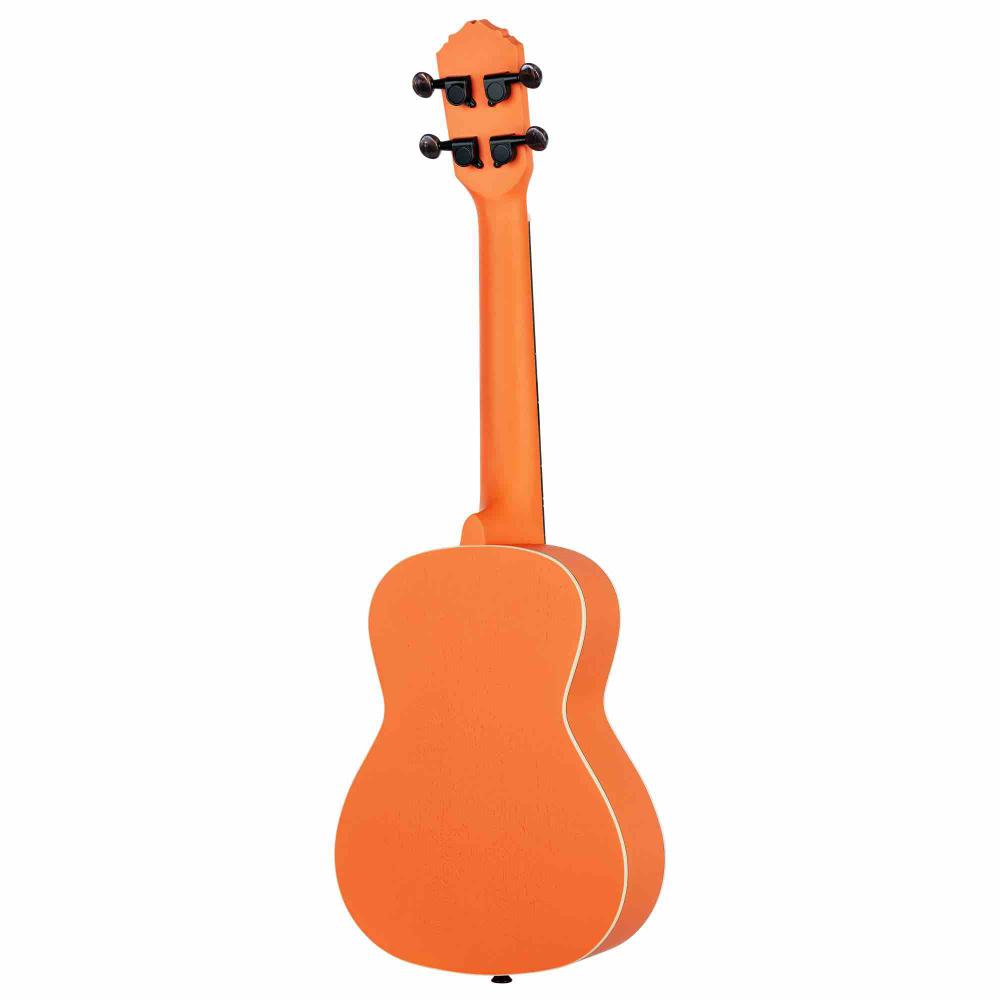 Earth Serie Ukulele Custom Built Series Halloween Edition Concert Ukulele 4 String - Pumpkin Orange