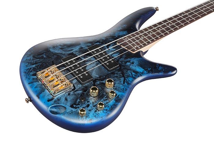 SR Standard 4-string Electric Bass Guitar # Cosmic Blue Frozen Matte 