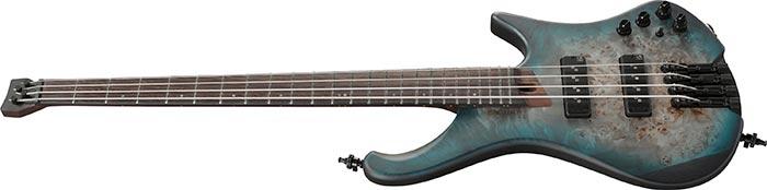 E-Bass 4 String #Cosmic Blue Starburst Flat 