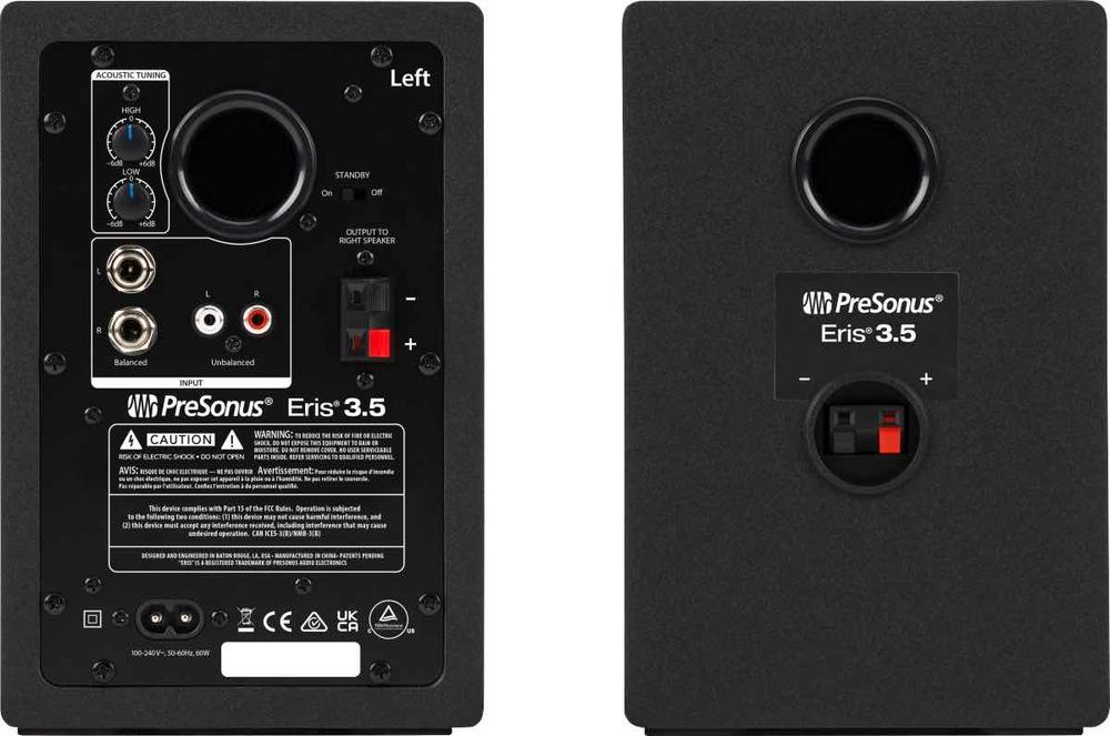 PreSonus® Eris® 3.5, Black, ( Pair )