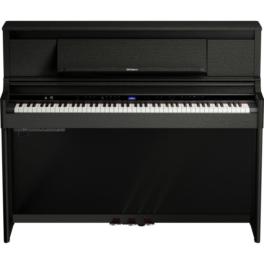 Digital Upright Piano LX6 - Charcoal Black