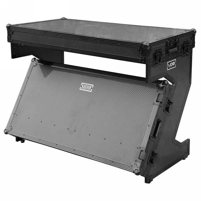 UDG Ultimate Flight Case Portable Z-Style DJ Table Black Plus (Wheels)Available on request!