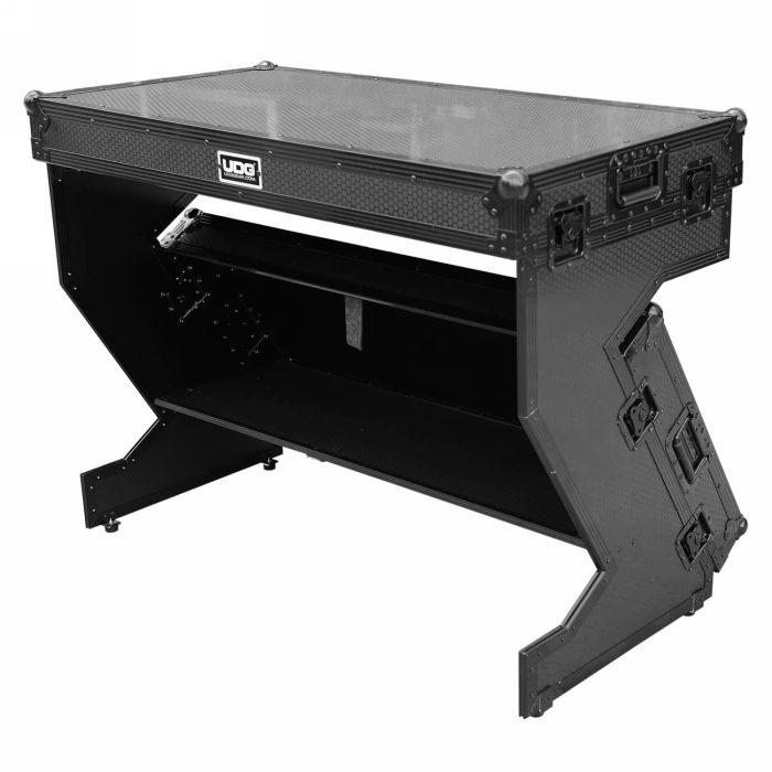 UDG Ultimate Flight Case Portable Z-Style DJ Table Black Plus (Wheels)Available on request!