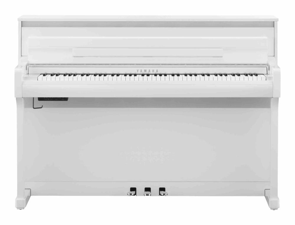 Flagship Upright Digital Piano CLP-885B ( Polish White ) availability on request