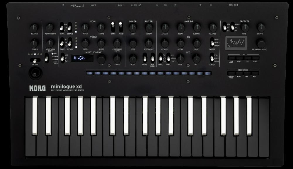 Minilogue xd polyphonic analogue Synthesizer (Inverted Keys)