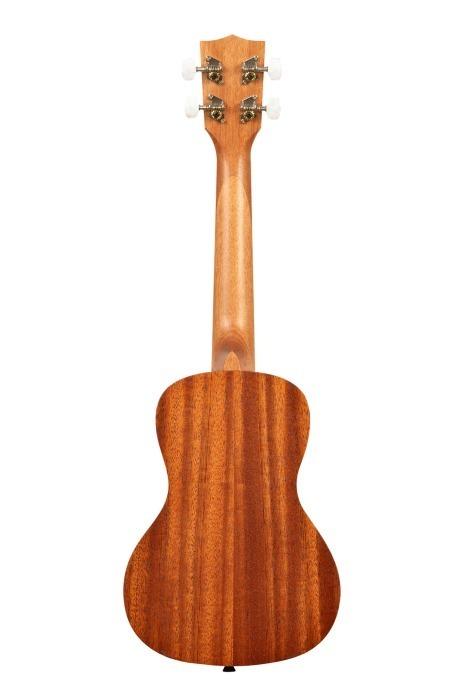 Hibiscus Mahogany Concert Ukulele with Voyage Collection Gig Bag