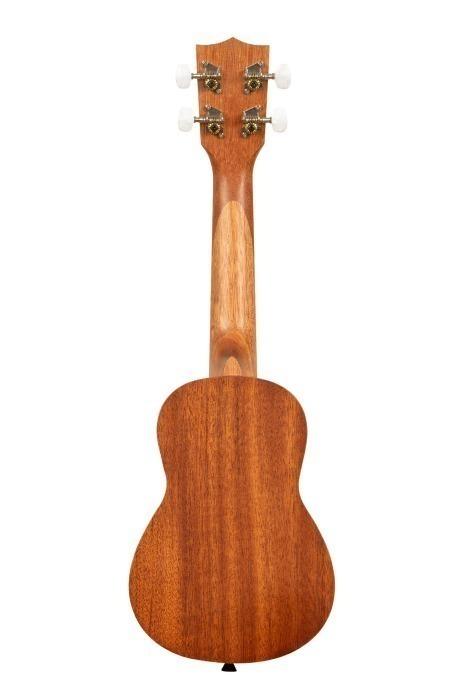 Gardenia Mahogany Soprano Ukulele with Voyage Collection Gig Bag