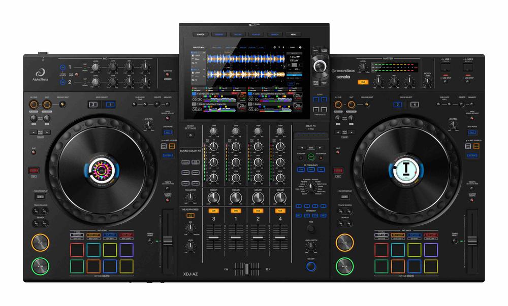 All in One 4-channel Professional DJ Contoller System